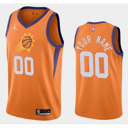 Herren NBA Phoenix Suns Trikot Benutzerdefinierte Jordan Brand 2020-2021 Statement Edition Swingman